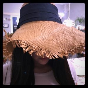 NWT Armani Jeans floppy beach hat